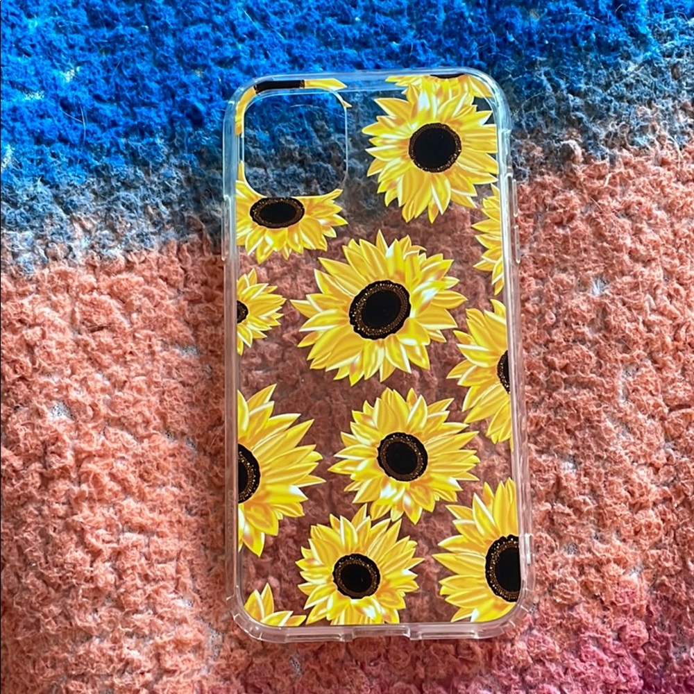 iPhone 11 sunflower case